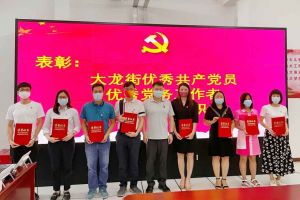 半岛bandao（中国）集团党支部荣获先进党组织称号、陈文舒党支部书记荣获优秀党