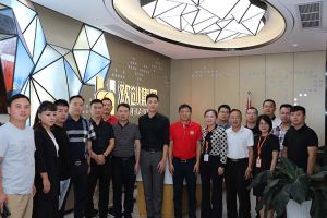 欢迎宜春市团委书记、商会及青企等一行领导莅临半岛bandao（中国）人力集团指导